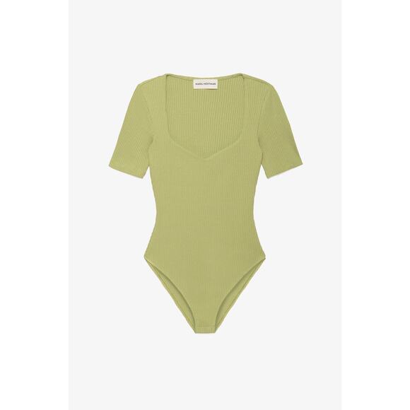 Mara Hoffman pistachio green Marlowe Body suit size xxs - Picture 3 of 12